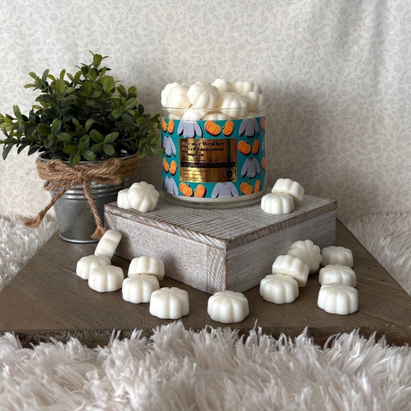 Sweater Weather X Sweet Cinnamon Pumpkin ~ Bath and Body Works Candle Wax Melts - Picture 1 of 6